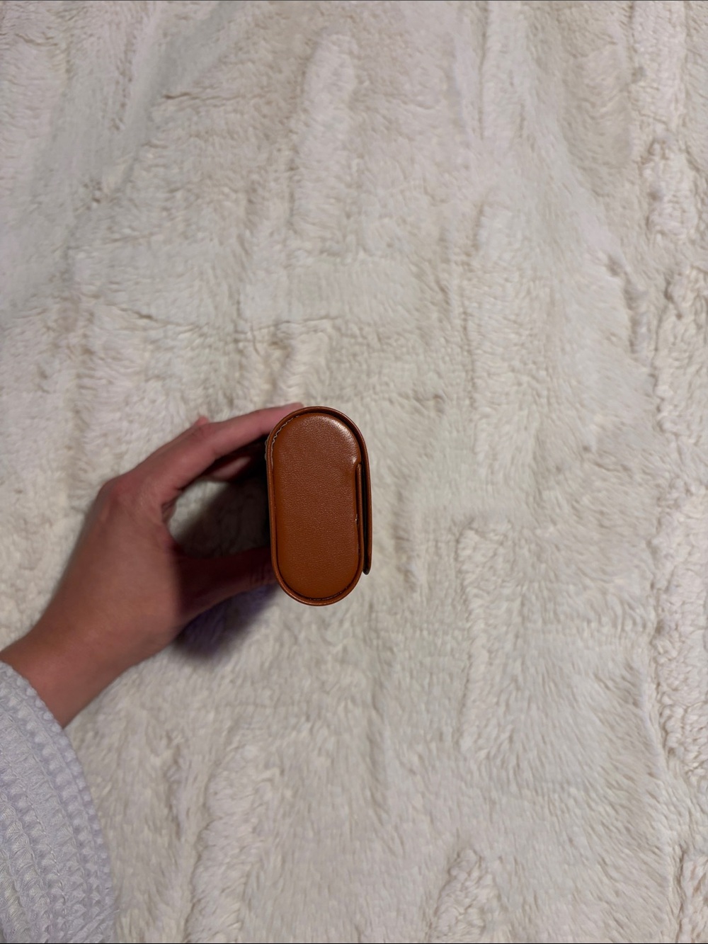 NEW- Sadle Leather Glasses Case - Picture 3 of 5